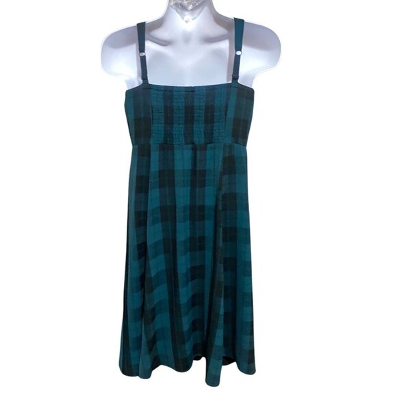 Torrid Womens Midi Dress 1X Seersucker Button Sleeveless Academia Adjustable - Picture 7 of 14